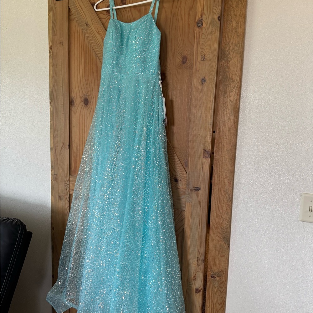 Sparkling Blue Gown